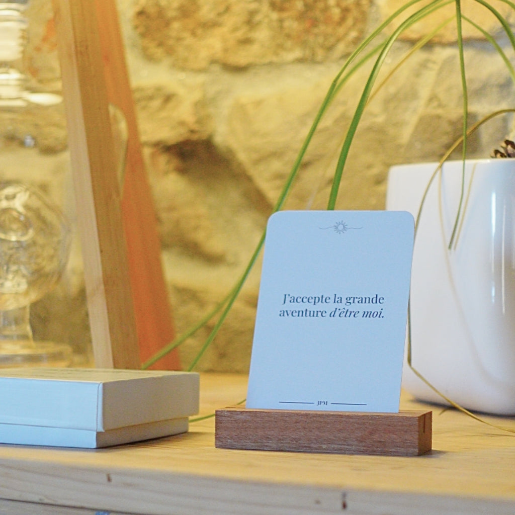 Cartes d’affirmations quotidiennes