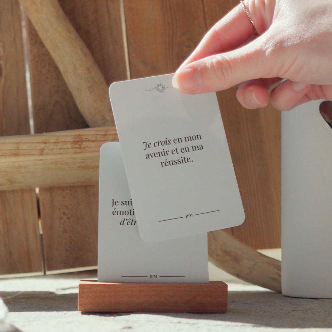 Cartes d’affirmations quotidiennes