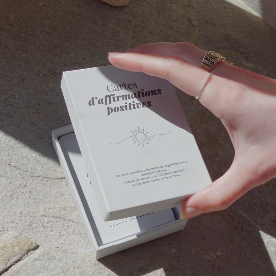 Cartes d’affirmations quotidiennes