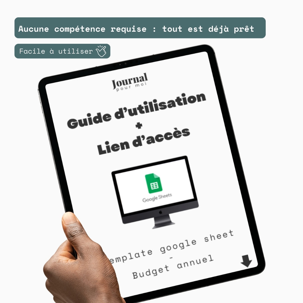Suivi de budget annuel / mensuel - Google sheet