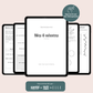 Journal de gratitude Mes 6 minutes - version numérique