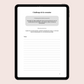 Journal de gratitude Mes 6 minutes - version numérique